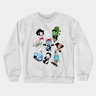 The Gang's All Here! (Dr. Zesty Series) Crewneck Sweatshirt